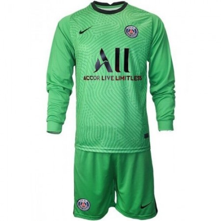 Paris Saint-Germain PSG Torwart Kinder Ausweich Trikotsatz 2020/21 Langarm (+ Kurze Hosen)